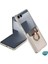 Samsung Galaxy Z Flip 7 Kılıf Luxring Wallet Bej 2