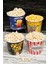 4 Adet Patlamış Mısır Kovası | Popcorn Kutusu Seti 7174271 1