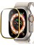 Apple Watch Ultra 3 Tam Kaplayan Cam Ekran Koruyucu V2 Gold 1