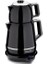 A332-04 Demiks Elektrikli Çay. Siyah/krom 1