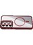 Bfs Samsung Galaxy S24 Fe Remim Lensli Magsafe Standlı Kapak - Bordo 3