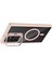 Bfs Samsung Galaxy S25 Ultra Remim Lensli Magsafe Standlı Kapak - Pembe 3