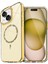 Bfs Apple iPhone 15 Plus Live Diamond Magsafe Kapak - Sarı 1