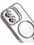 Bfs Apple iPhone 16 Plus Remim Lensli Magsafe Standlı Kapak - Titan Gri 4