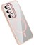 Bfs Samsung Galaxy S25 Remim Lensli Magsafe Standlı Kapak - Pembe 4