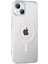 Bfs Apple iPhone 14 Move Taşlı Magsafe Kapak - Gümüş 5