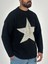Yıldız Desenli Erkek Peluş Sweat 1