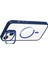 Bfs Apple iPhone 15 Plus Remim Lensli Magsafe Standlı Kapak - Lacivert 3
