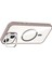 Bfs Apple iPhone 13 Remim Lensli Magsafe Standlı Kapak - Titan Gri 3
