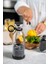 Taşınabilir Şarjlı 350ML Smoothie Blender, Siyah Renkli Hafif ve Pratik Kullanım 6