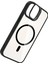 Bfs Apple iPhone 11 Remim Lensli Magsafe Standlı Kapak - Siyah 4