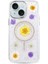 Bfs iPhone 15 Flower Magsafe Kapak - Sarı 1