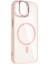 Bfs Apple iPhone 11 Remim Lensli Magsafe Standlı Kapak - Pembe 3