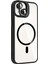 Bfs Apple iPhone 13 Remim Lensli Magsafe Standlı Kapak - Siyah 2