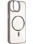 Bfs Apple iPhone 11 Remim Lensli Magsafe Standlı Kapak - Titan Gri 3