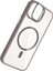 Bfs Apple iPhone 11 Remim Lensli Magsafe Standlı Kapak - Titan Gri 4