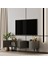 Capella Tv Ünitesi Mdf 120 cm Ayaklı Kapaklı Raflı 3