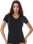 Kadın Modal Pamuklu Likralı Yarım Kol V Yaka 2'li Atlet T-Shirt Q6K6K1T6KA 2