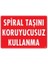 Spiral Taşını Koruyucusuz Kullanma Uyarı Levhası 25X35 KOD:252 1