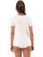 Kadın Modal Pamuklu Likralı Kısa Kol Kaplı 2'li Sütyen T-Shirt Q6K6K5T4KA 4