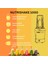 Nutrıshake 3 In 1 Paslanmaz Çelik Bıçaklı Kişisel Smoothie Blender ve Kahve Baharat Öğütücü 1000W 8