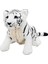 Bfs Sunman Oturan Yavru Beyaz Kaplan 45 Cm. 1