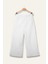 Kız Çocuk Bol Pantolon - Beyaz 2