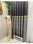 Nivemeshome Deniz FT614177 V-2504 Antrasit 1/3 Sık Pileli Fon Perde Apm 1
