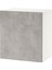 Duvar Dolabı, Beyaz-Açık Gri Taş Görünümlü, 60X42X64 Cm, Kallvıken 1