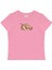 Deer Baskılı Baby Tee Crop Top 1