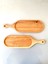 Ashora Ahşap ( Amerikan Dişbudak) 2 Adet Oval Sunum Tabağı, Servis Tabağı, Kahvaltı Tabağı 39X12CM 2