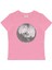 Discoball Baskılı Baby Tee Crop Top 1
