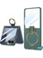 Samsung Galaxy Z Flip 7 Kılıf Ring Fall Magsafe Yeşil 2