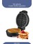 Yapışmaz Belçika Waffle Makinesi, 1000W, Siyah 2