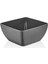 42019.G - Corona 3'lü Gri Kare Kase 19X19 Cm, Thermoset Melamin 1