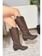 Kadın Jasire Kahverengi Nakışlı Western Kovboy Cowgirl Bot Çizme Listeye Geri Dön 1