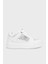 Delove2 Taş Detaylı Logolu Sneaker Ayakkabı FLTDL2LEA12 Bayan Ayakkabı Fltdl2 LEA12 Whıte 1
