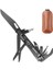 12 Fonksiyonlu Multi Tool Siyah Çakı (Kılıflı) 1