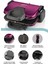Granit 1800W 5 Kademe Isı Ayarlı Tost ve Izgara Makinesi Mor Renk 1