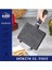 Döküm Granit Çift Taraflı Tava 24x17 cm PFOA İçermeyen Siyah Ergonomik Tasarım 3