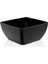 42025.BL - Corona 2'li Siyah Kare Kase 25X25 Cm, Thermoset Melamin 1
