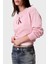 Pamuklu Relaxed Fit Bisiklet Yaka Kısa Sweat LV047B234GTE0 Bayan Sweat LV047B234G Te0 5
