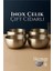 Bfs Çift Cidarlı Kase - Inox Çelik Kase 14 cm 4 Lü Set 1