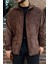 Yotau Erkek Oversize Fit Kadife Uzun Kollu Gömlek Ceket 3