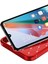 Bfs Samsung Galaxy A06 Kılıf Auto Focus Karbon Kapak - Kırmızı 3