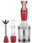 Kırmızı Renkli Çok Fonksiyonlu Blender Seti, Güçlü ve Şık Tasarım 1