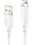 Bfs DC64 USB To Lightning 1m 3.0A Hızlı Şarj Kablo - Beyaz 1