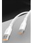 Bfs DC64 USB To Lightning 1m 3.0A Hızlı Şarj Kablo - Beyaz 2