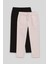 Standart Fit 2li Paket Siyah-Taş Erkek Çocuk Chino Pantolon - 11272 1