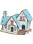 Çocuk Kabini Ahşap Yapboz Üç Boyutlu 3D Montaj Modeli, Erkek ve Kız Çocukları Için Oyuncaklar ve Hediyeler (Yurt Dışından) 1